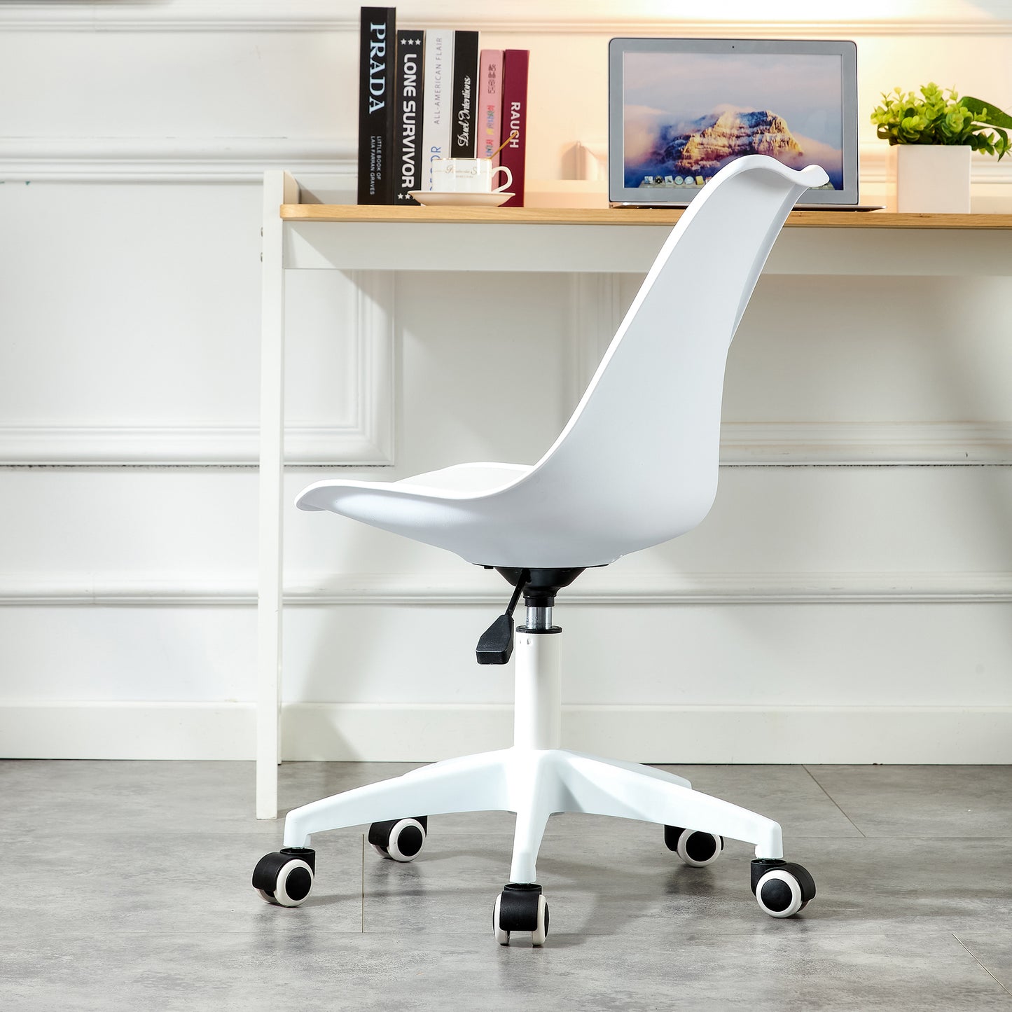 Modern Home Office Desk Chairs, Adjustable 360 °Swivel  Chair Engineering