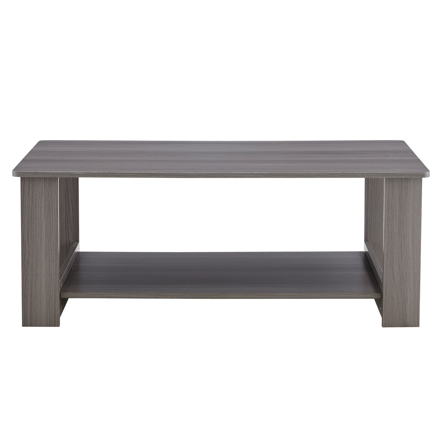 A gray textured coffee table,tea table.43.3"*21.6"*16.5"