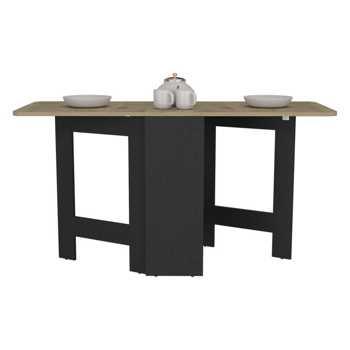 Gateleg Folding Table Space-Saving with Compact Design