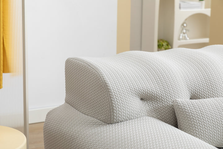 Large Size 1 Seater Sofa, Pure Foam Comfy Sofa Couch