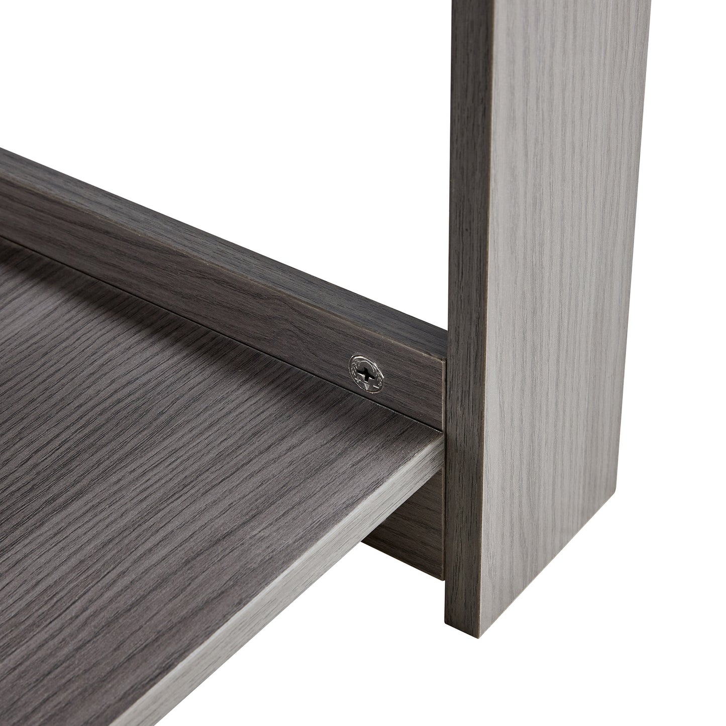 A gray textured coffee table,tea table.43.3"*21.6"*16.5"