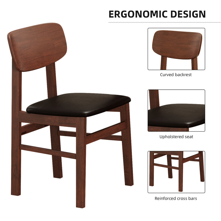 5 Pieces Dining Table Set 1 Dining Table and 4 Chairs