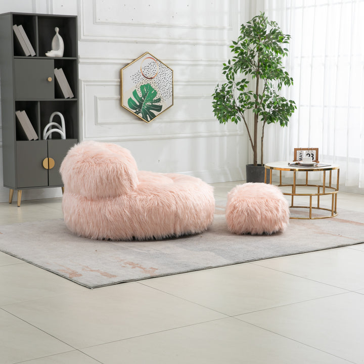 Bean Bag Chair, Floor Sofa with Handle,Accent Sofa Chair