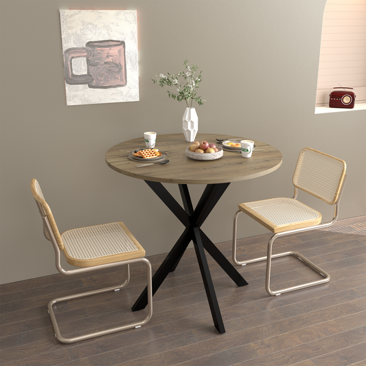 31.5 Inch Round Dining Table (only table)