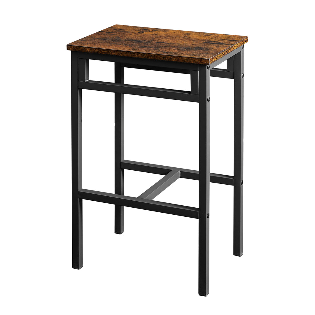 Bar table set 5PC Dinging table set with high stools, structural strengthening