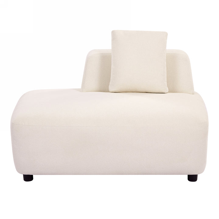 Contemporary 3-piece Sectional Sofa Beige