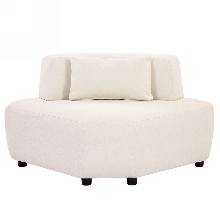 Contemporary 3-piece Sectional Sofa Beige