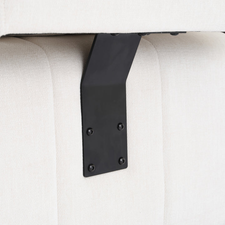 91.73" L-shaped Sofa Sectional Sofa Couch , Biege
