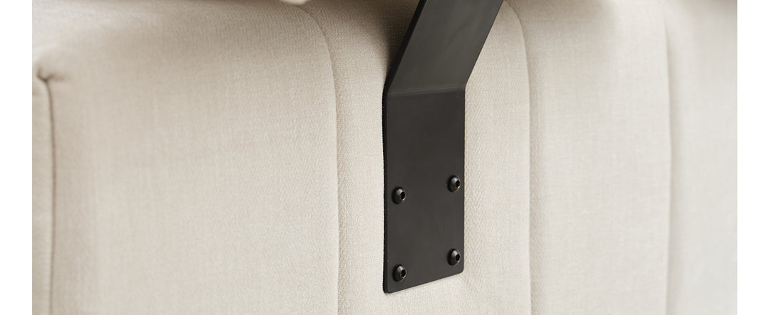91.73" L-shaped Sofa Sectional Sofa Couch , Biege