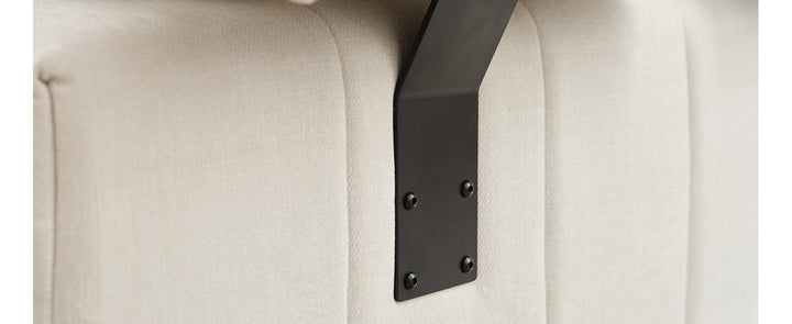 91.73" L-shaped Sofa Sectional Sofa Couch , Biege