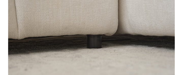 91.73" L-shaped Sofa Sectional Sofa Couch , Biege