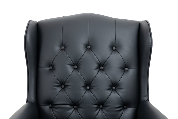 Executive Office Chair - High Back Reclining Comfortable Desk Chair - 1 Pack Black