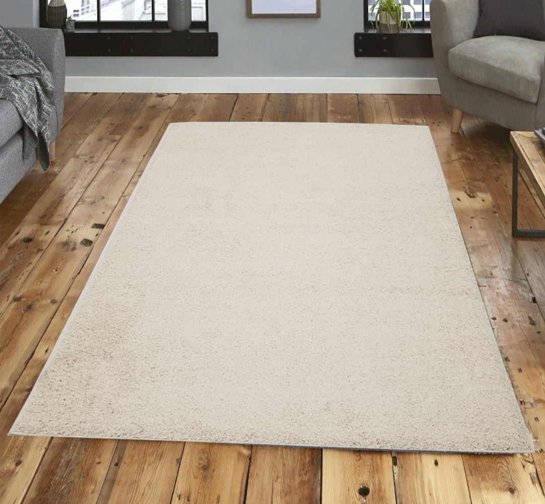 Shaggy Area Rugs, Carpets For Livingroom, 5x7 Area Rugs ,Shaggy Cream