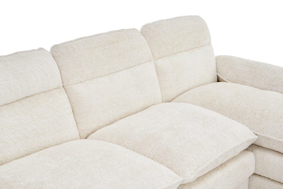 U-shaped sofa, including two single seats and two chaise