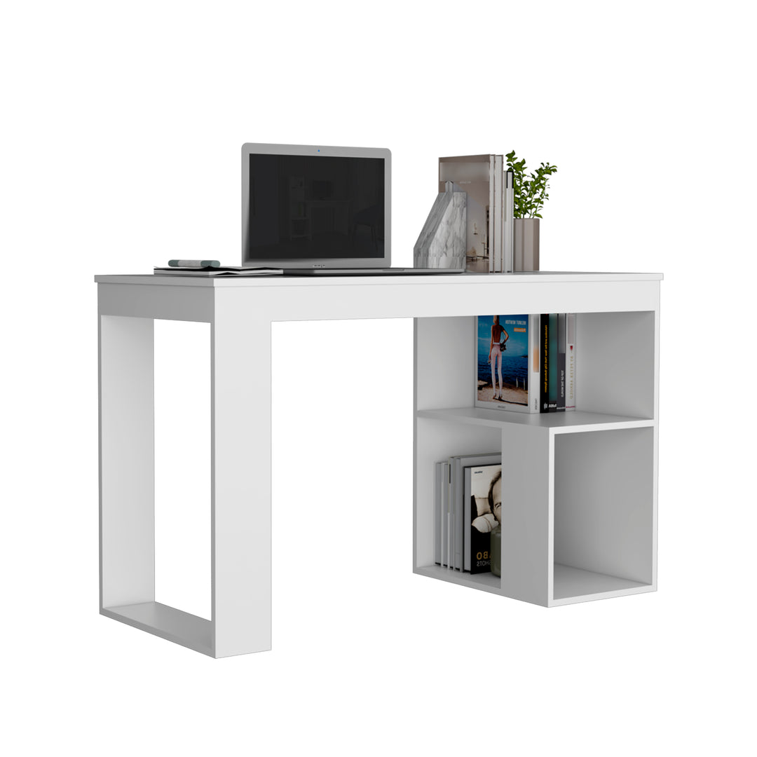 Writing Desk, Two Shelves