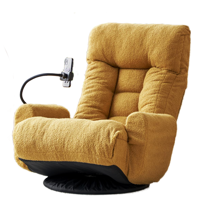 Adjustable head and waist, 360 degree rotatable sofa chair