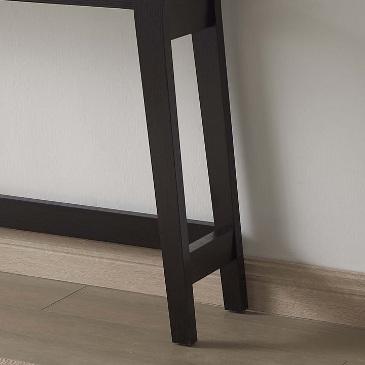 Home Hallway Console Table, Accent Table with Drawer- Red Cocoa