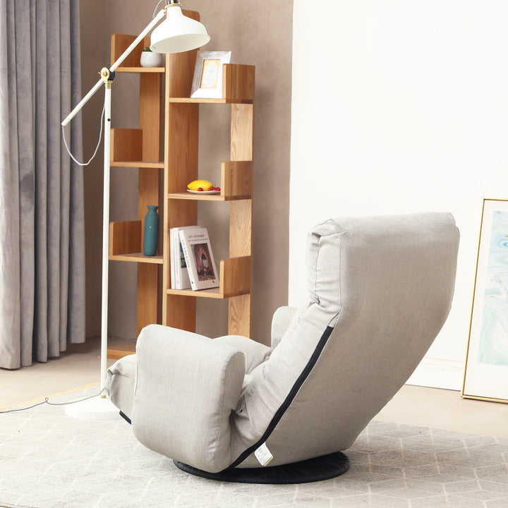 Adjustable head and waist, game chair, 360 degree rotatable sofa chair