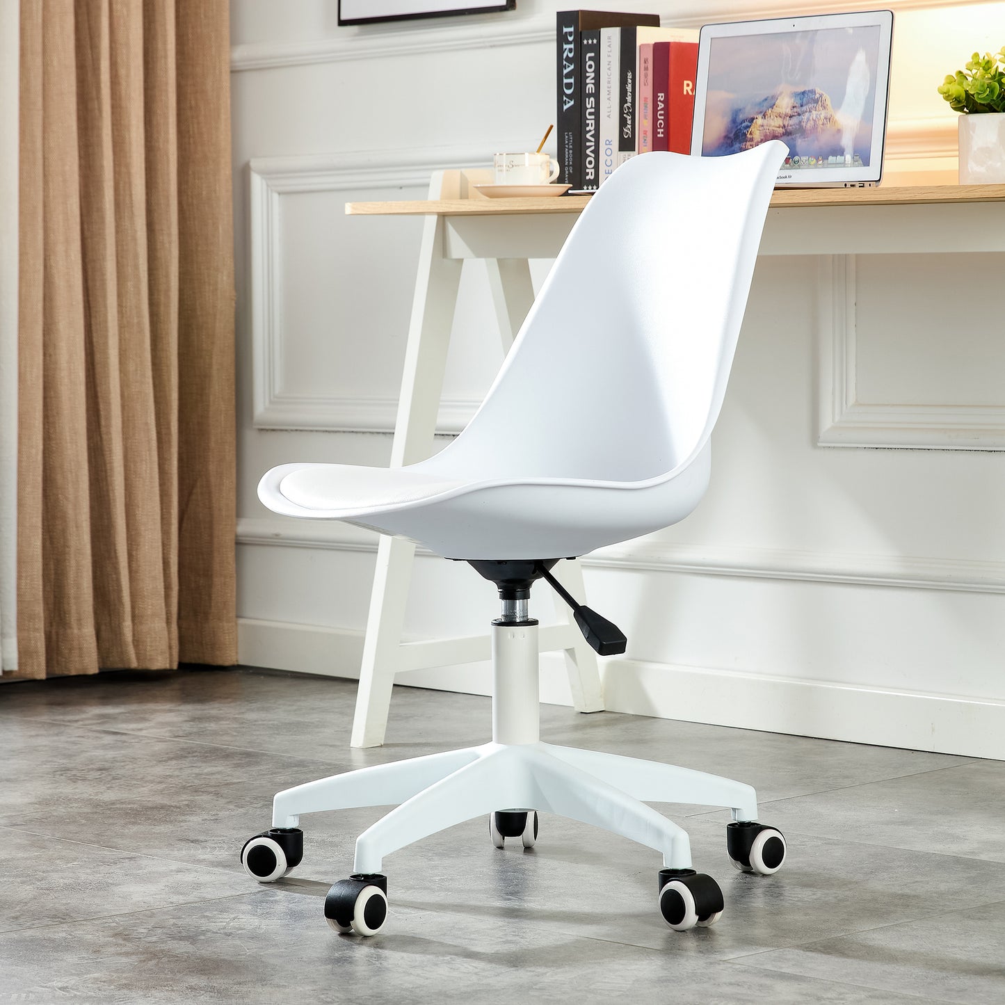 Modern Home Office Desk Chairs, Adjustable 360 °Swivel  Chair Engineering