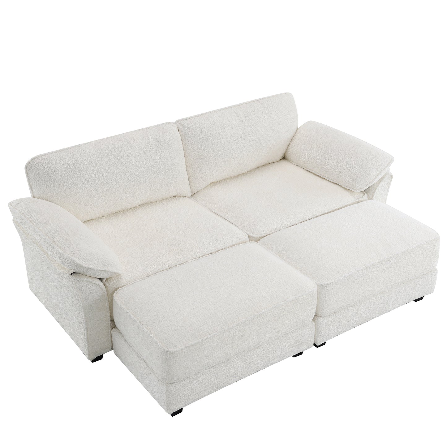 Combination Modular Convertible Sectional Sofa Bed Set