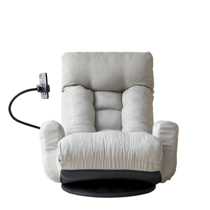 Adjustable head and waist, 360 degree rotatable sofa chair