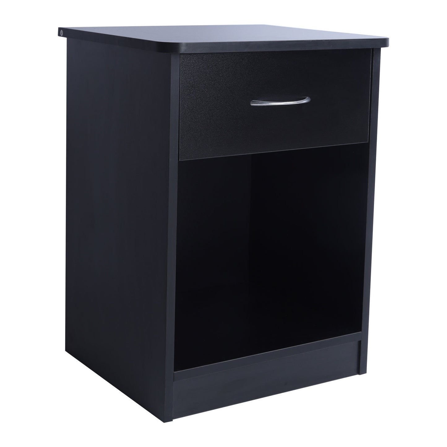 2 pcs of lack nightstand with Drawers(Black)