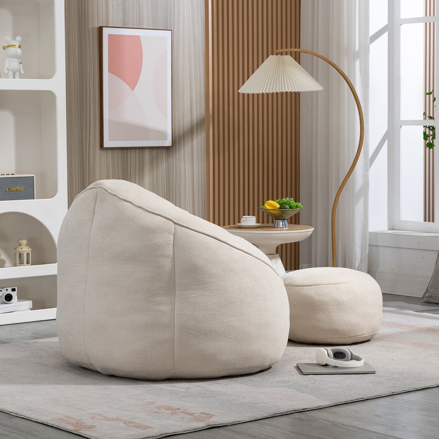 Bedding Bean Bag Sofa Chair High Pressure Foam Bean Bag Chair