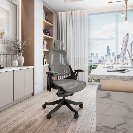 LUX Ergonomic Executive Chair, Grey