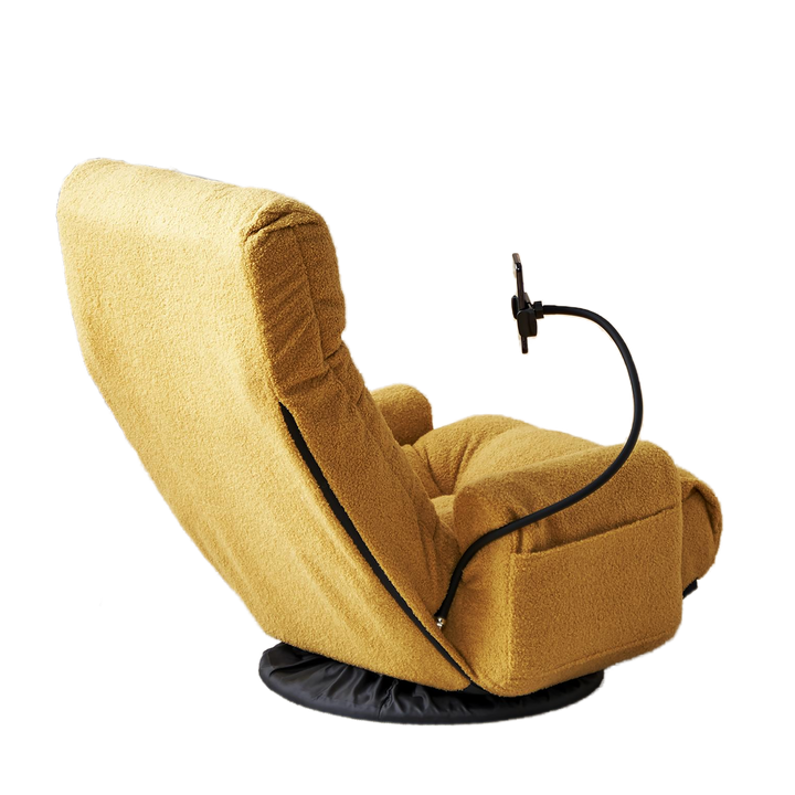 Adjustable head and waist, 360 degree rotatable sofa chair