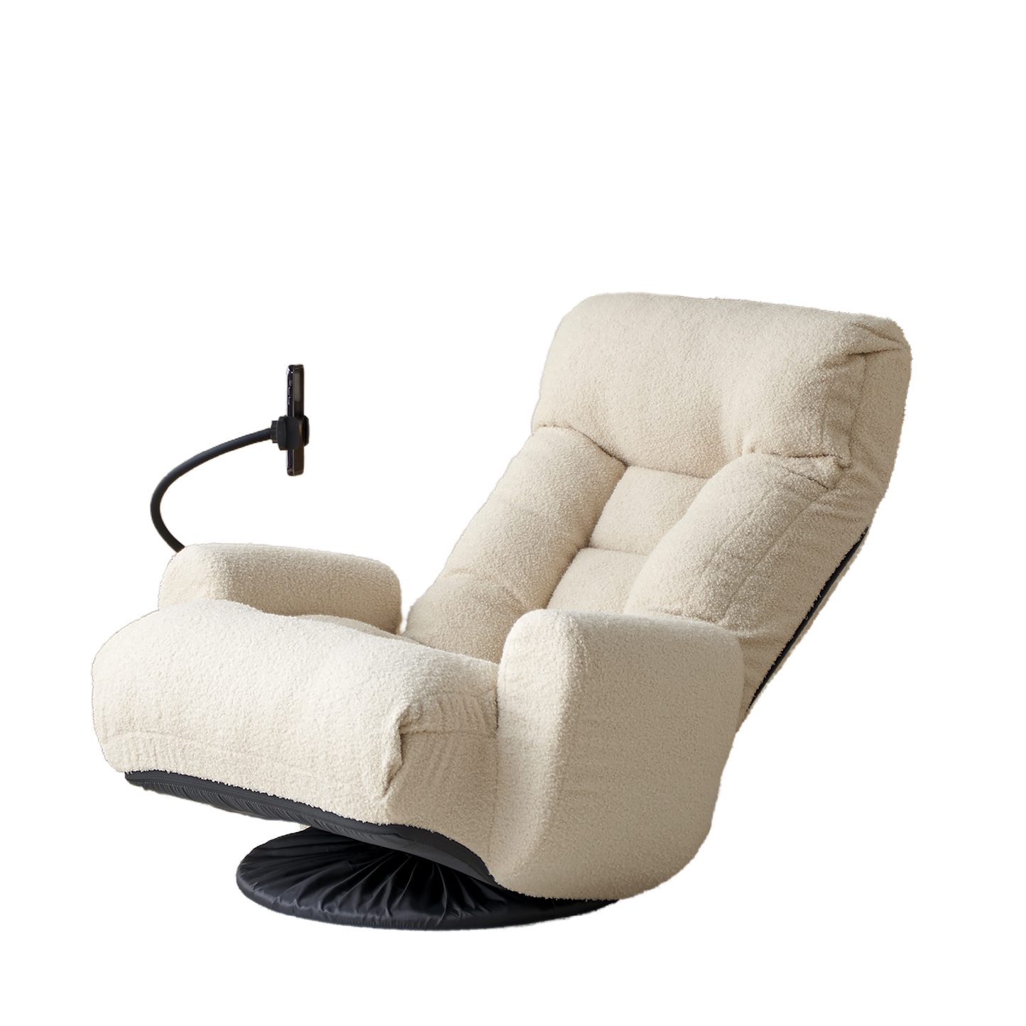 Adjustable head and waist, 360 degree rotatable sofa chair