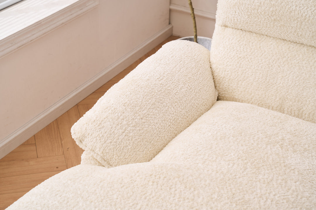 U-shaped sofa, including two single seats and two chaise