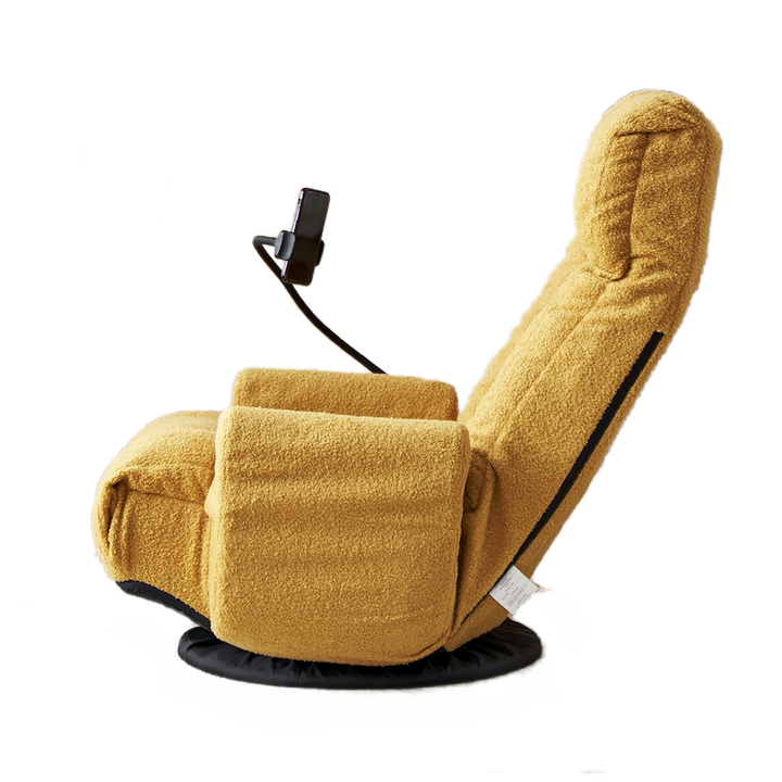Adjustable head and waist, 360 degree rotatable sofa chair