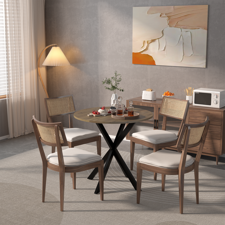 31.5 Inch Round Dining Table (only table)