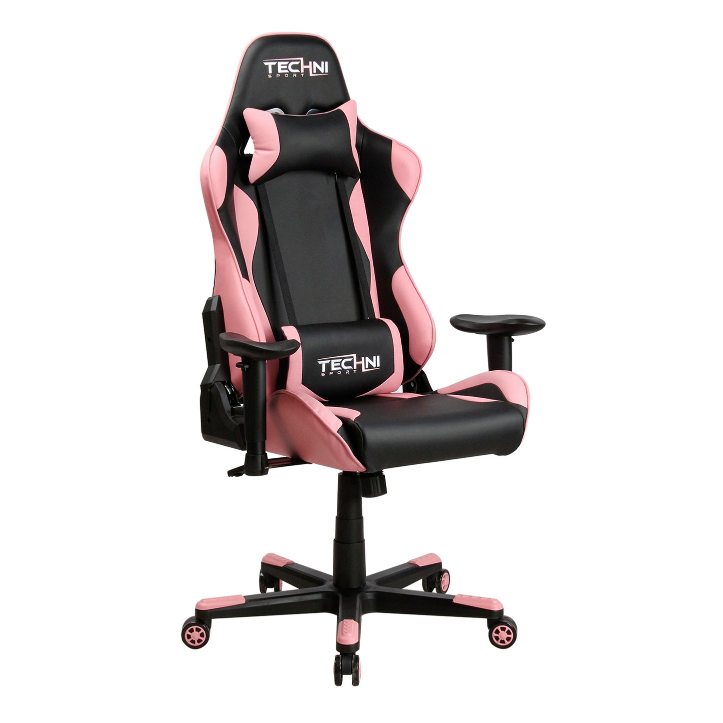 Sport TS-4300 Ergonomic High Back Racer Style PC Gaming Chair, Pink