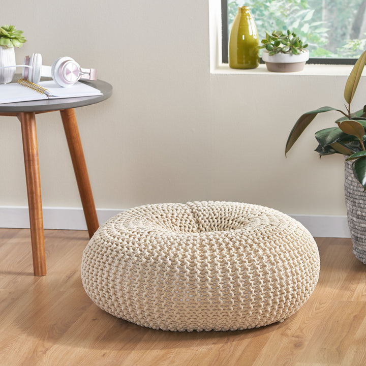 KNITED POUF