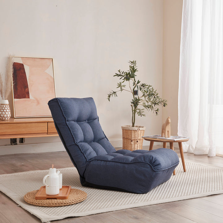 Single sofa reclining chair Japanese chair lazy sofa