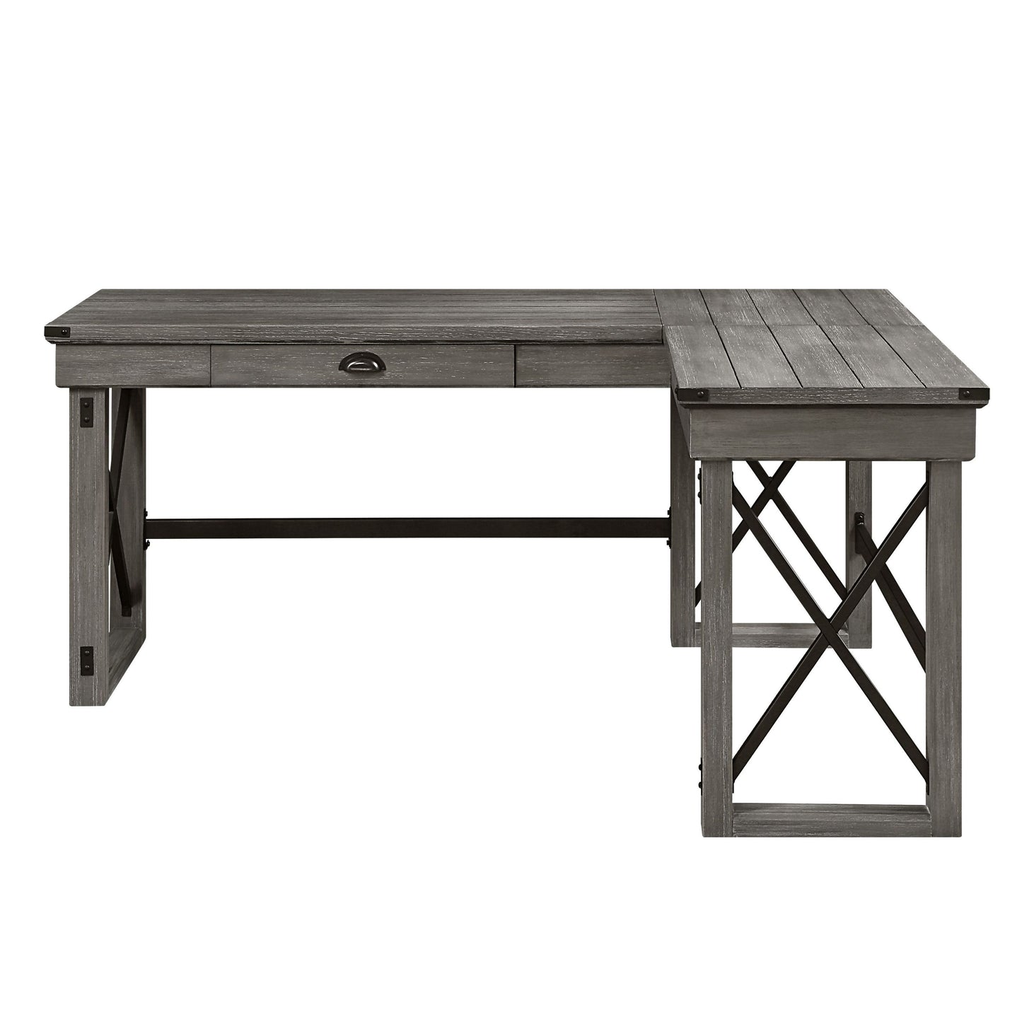 Writing Desk w/Lift Top in Weathered Gray Finish