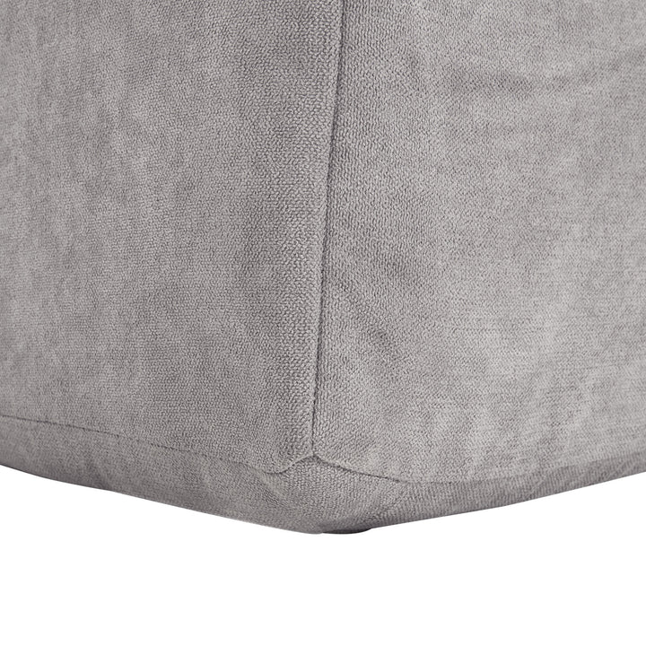 110.2*72.8" Living Room Sofa Set, 2pcs Computer Free Combination, L-Shaped,Light Grey
