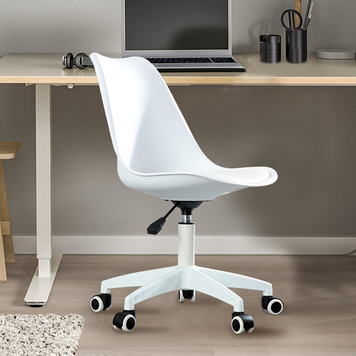 Modern Home Office Desk Chairs, Adjustable 360 °Swivel  Chair Engineering