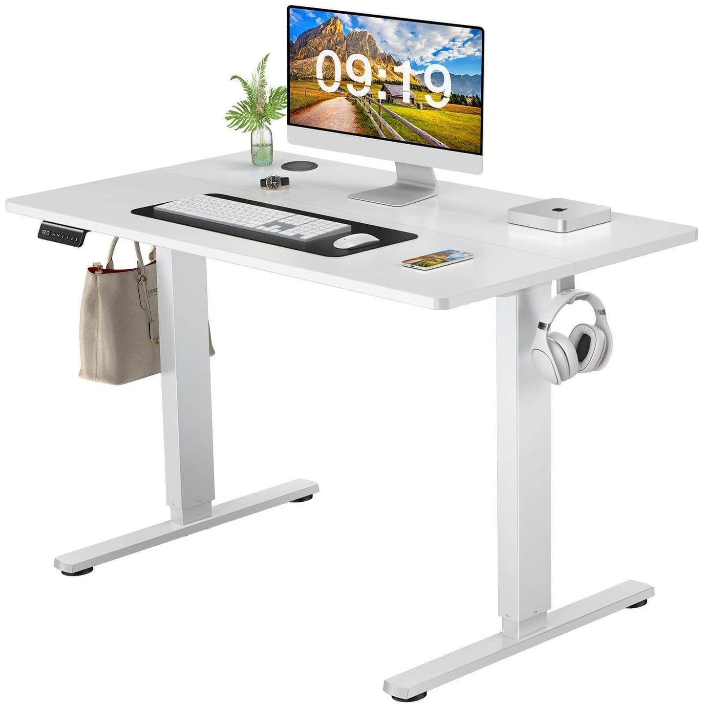 Electric Height Adjustable Standing Desk,40'' x 24"