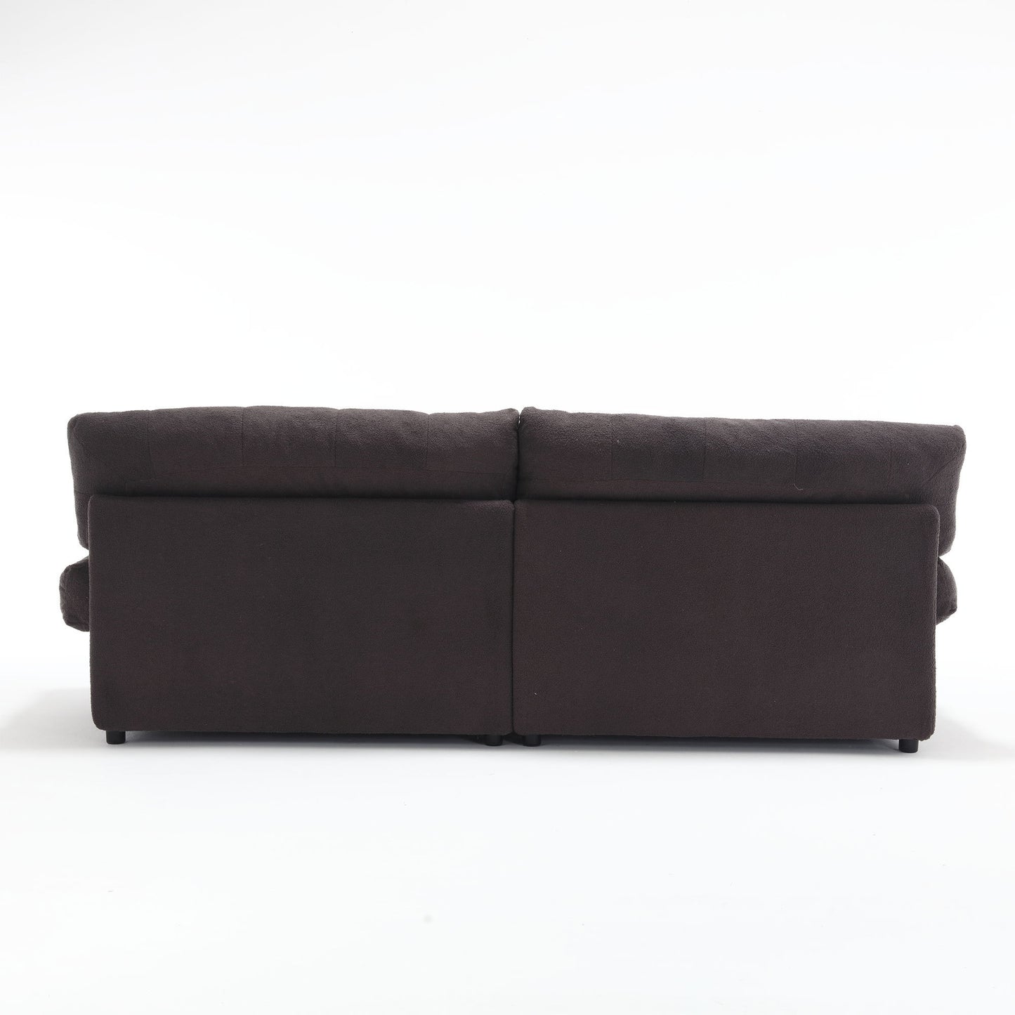 Cloud Style Sofa, Teddy Velvet Fabric