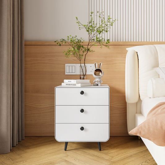 Night Stand Storage Cabinet for Living Room Bedroom