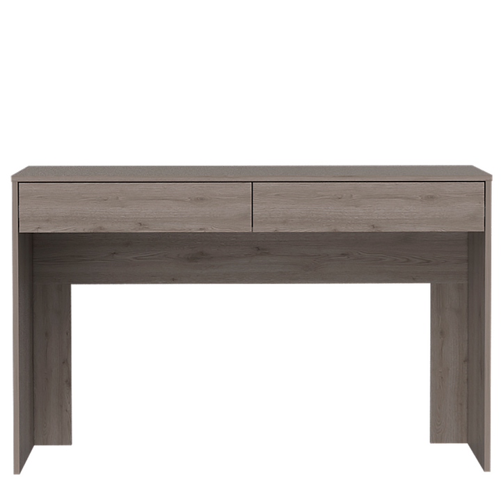 2 Drawer Writing Computer Desk, Light Gray