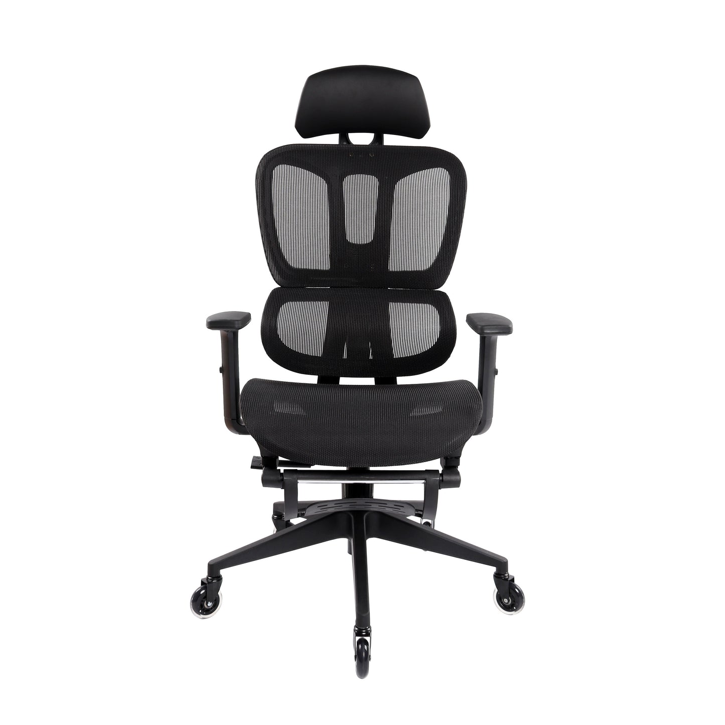 Ultimate Reclining Ergonomic Mesh Office Chair with Lumbar Support and Footrest