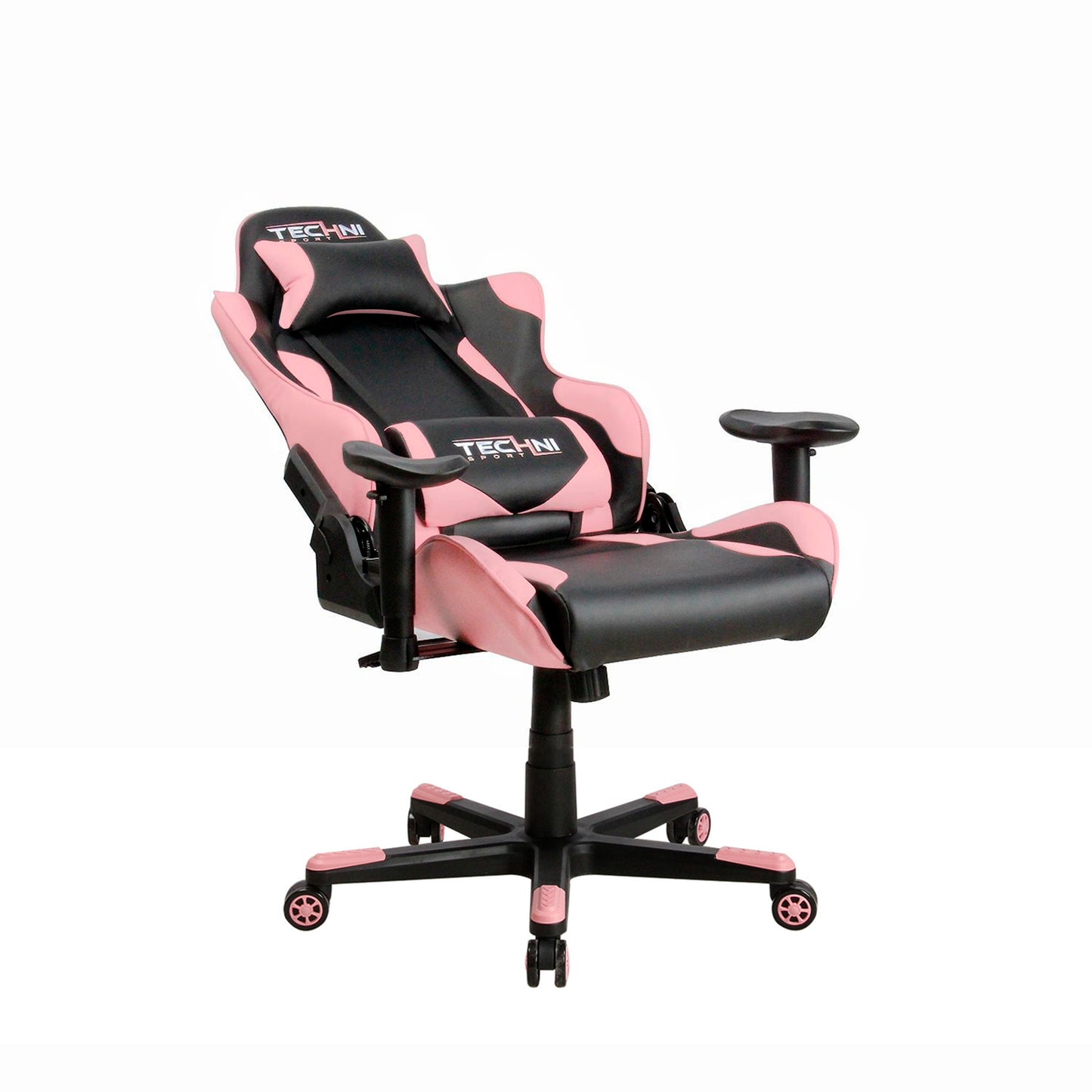 Sport TS-4300 Ergonomic High Back Racer Style PC Gaming Chair, Pink