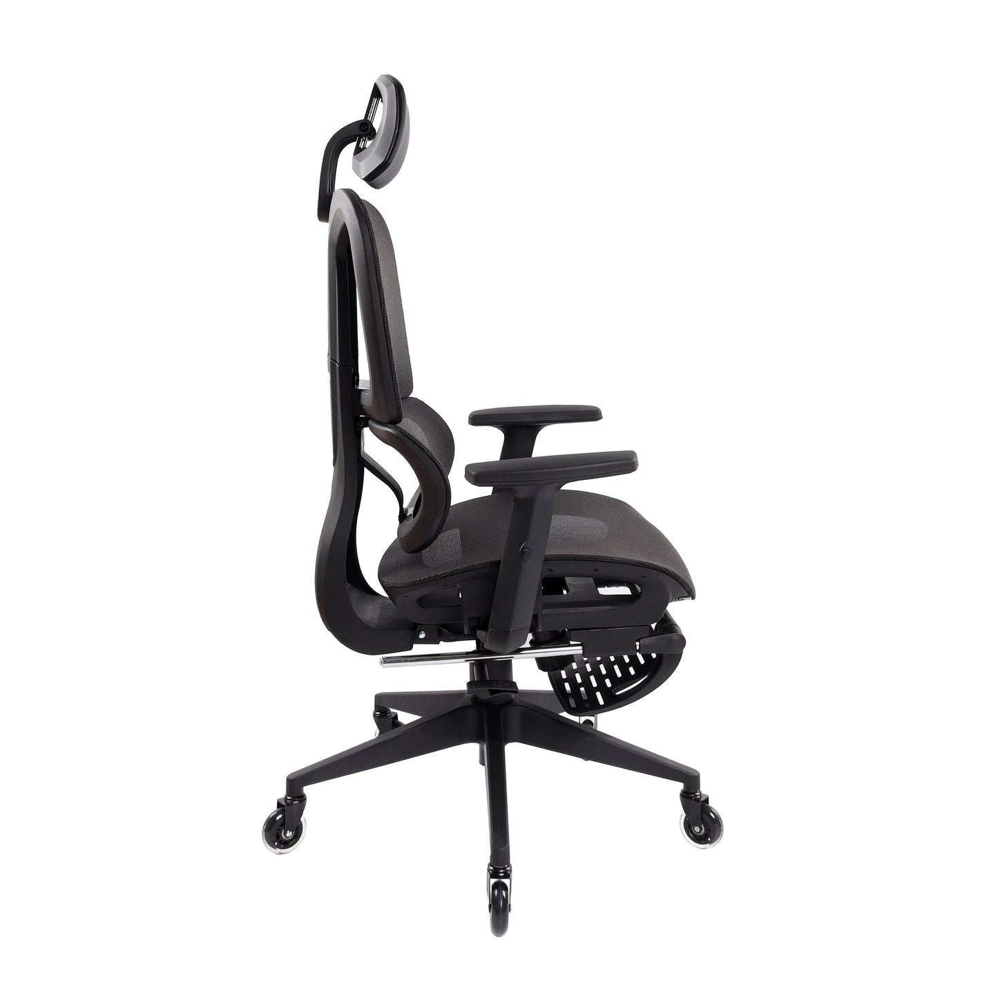 Ultimate Reclining Ergonomic Mesh Office Chair with Lumbar Support and Footrest