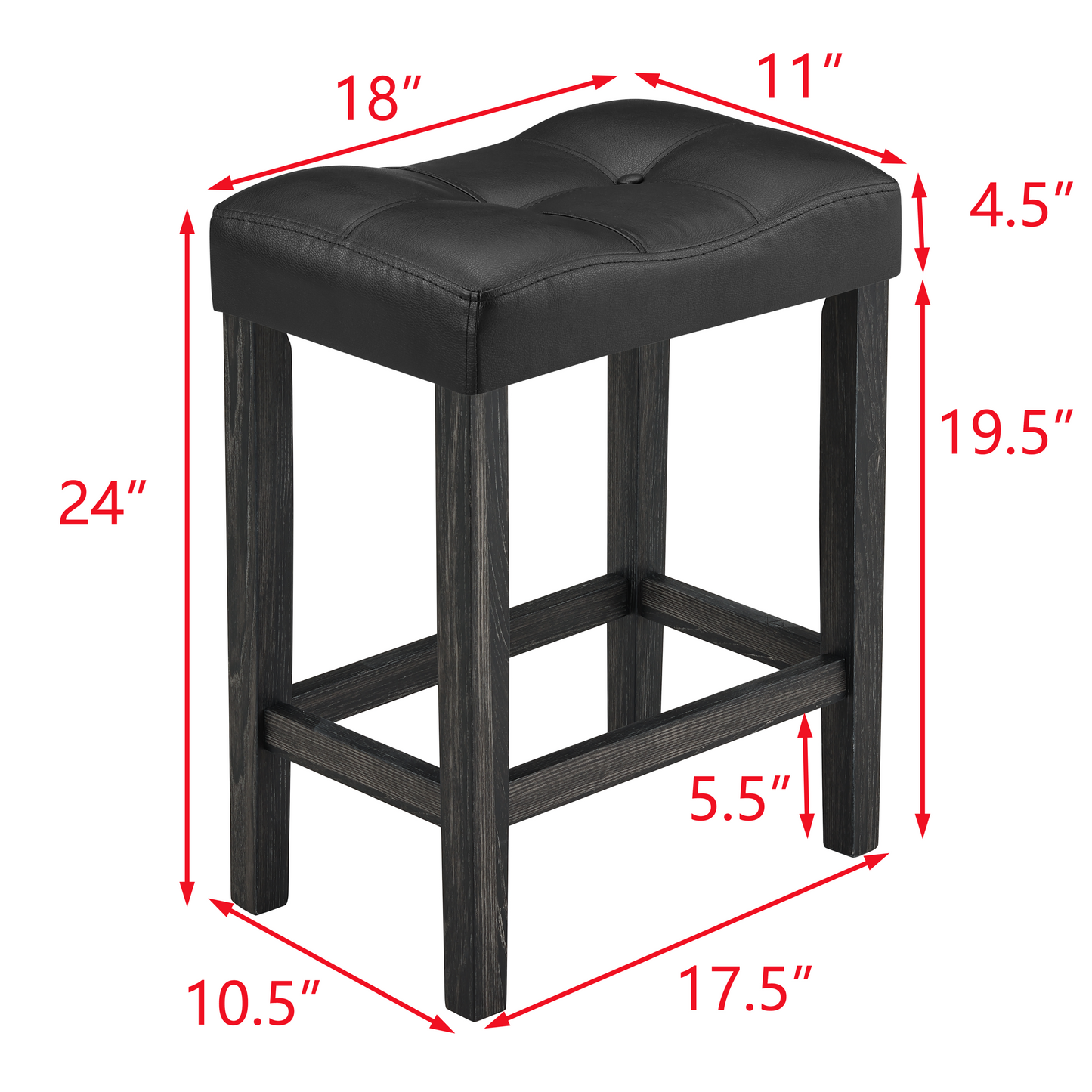 Dining Table, Bar Table and Chairs Set, 5 Piece Dining Table Set