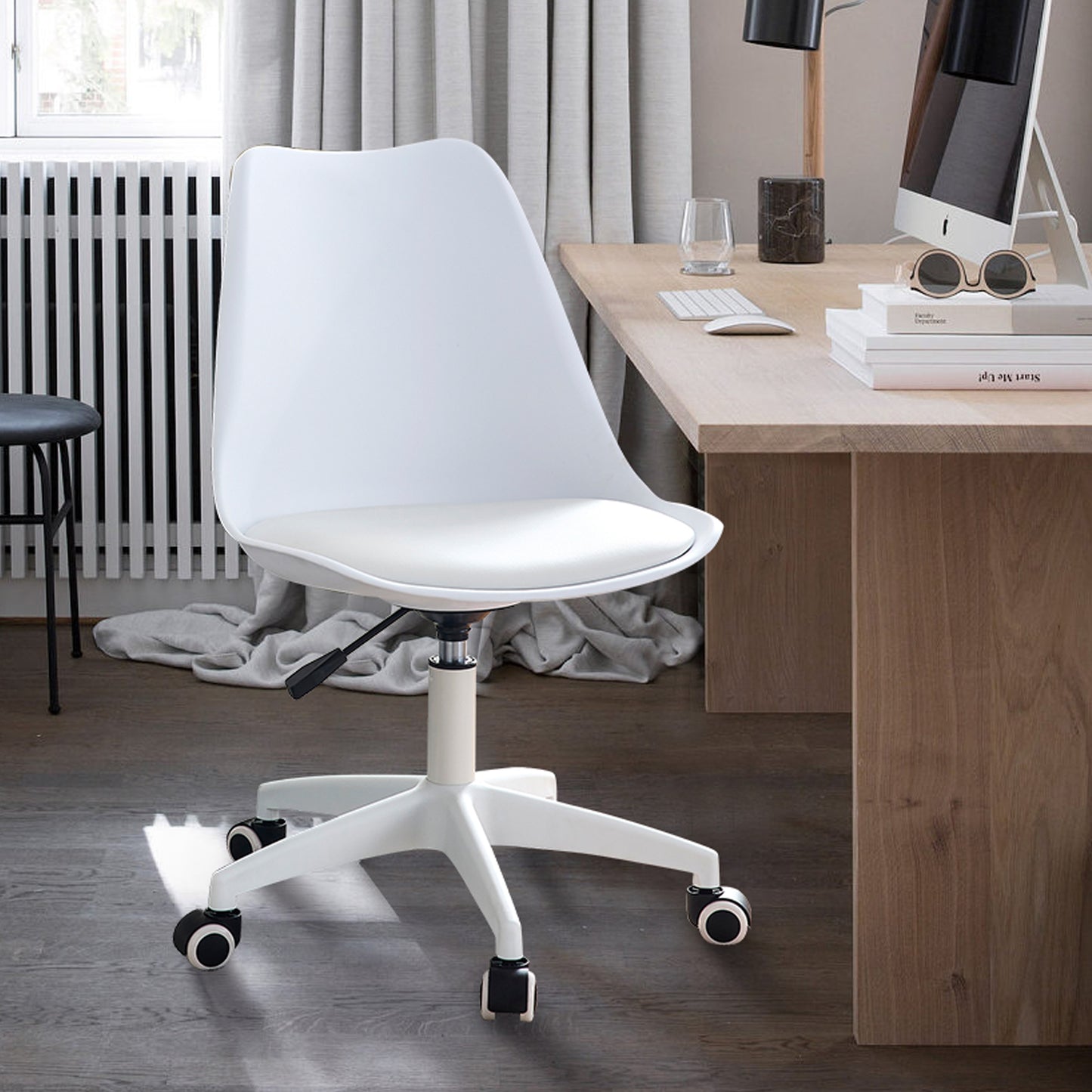 Modern Home Office Desk Chairs, Adjustable 360 °Swivel  Chair Engineering