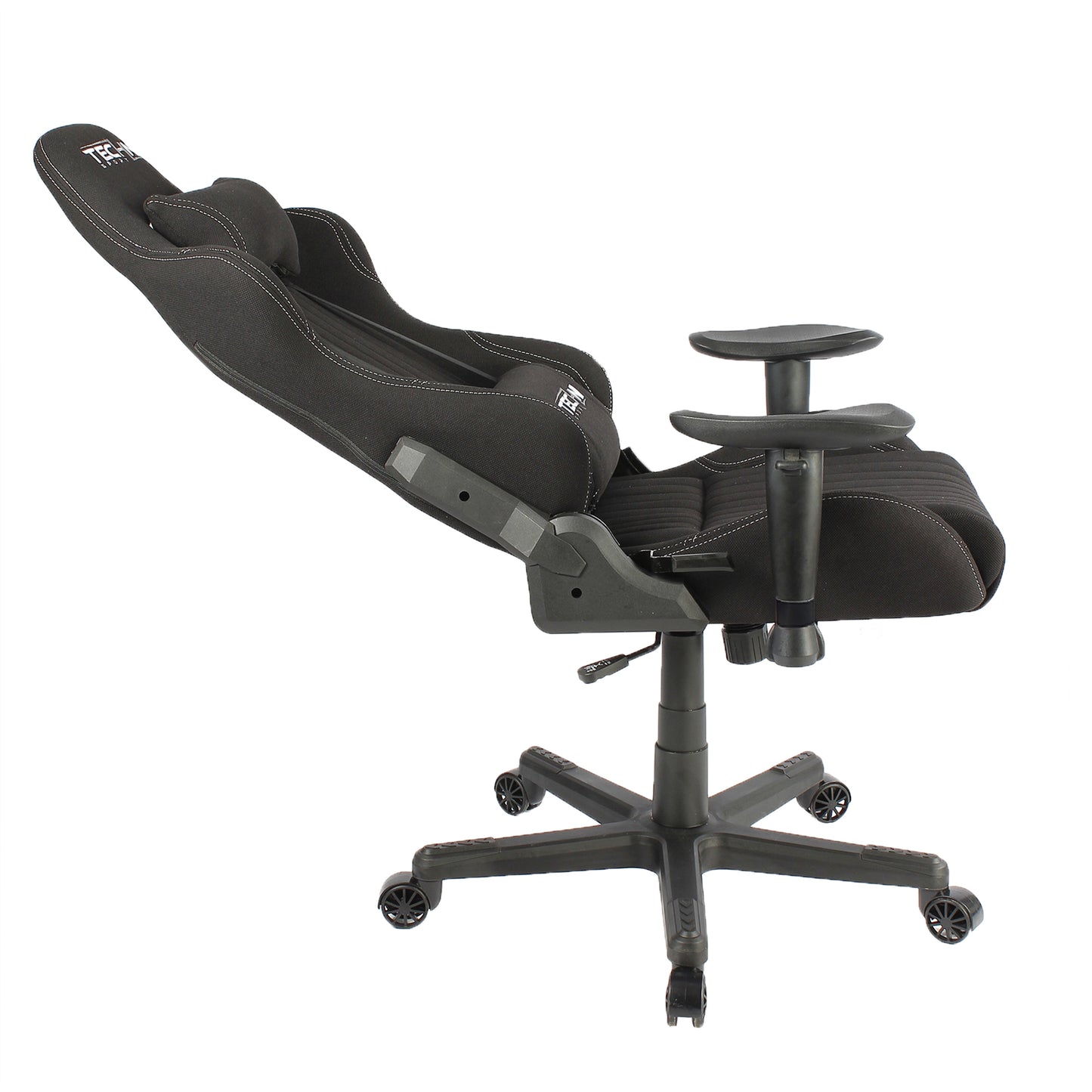 Sport TS-F44 Fabric Ergonomic High Back Racer Style PC Gaming Chair, Black