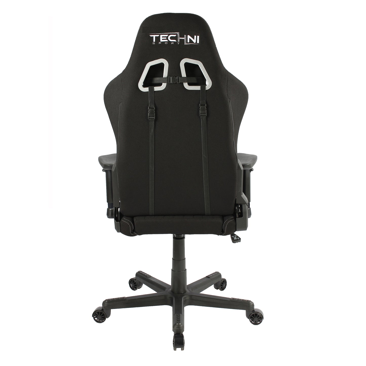 Sport TS-F44 Fabric Ergonomic High Back Racer Style PC Gaming Chair, Black